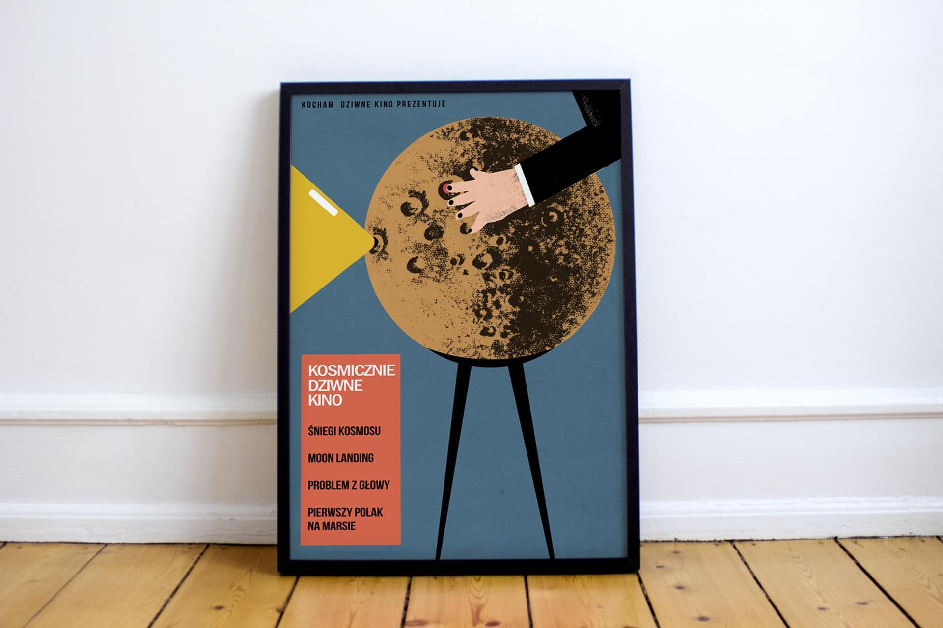 Plakat Kosmicznie Dziwne Kino, 50x70 cm, aut. J. Zasada, Jakub Zasada - 68179