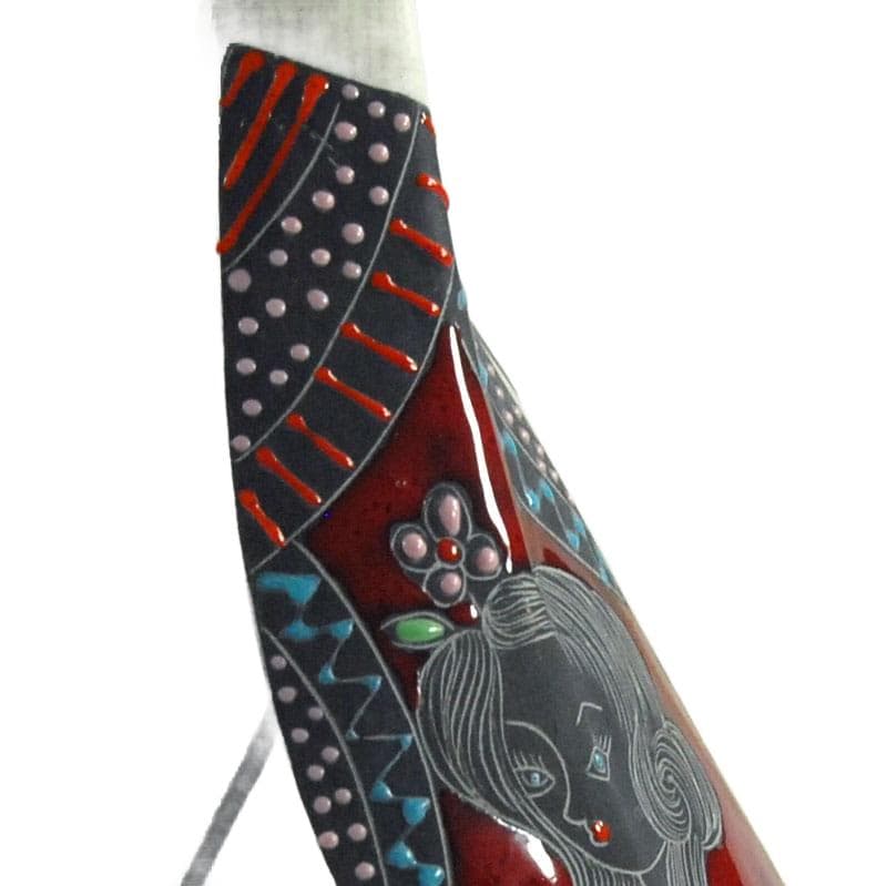 Ceramiczny wazon, C.E.M.A.S Sesto Fiorentino, Włochy, lata 50. - 5729