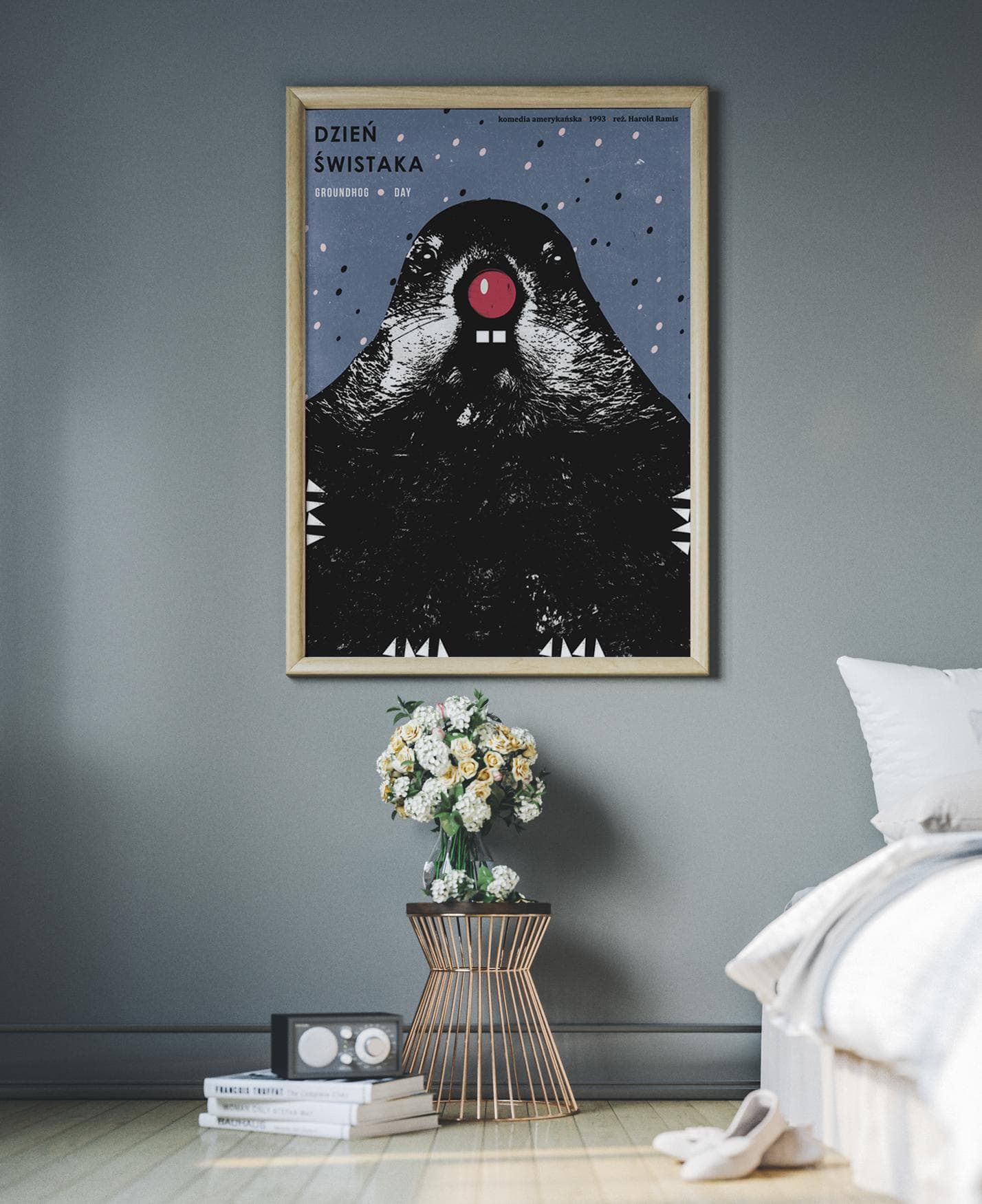 Plakat Dzień Świstaka, 48x68 cm, aut. J. Zasada, Jakub Zasada - 68072