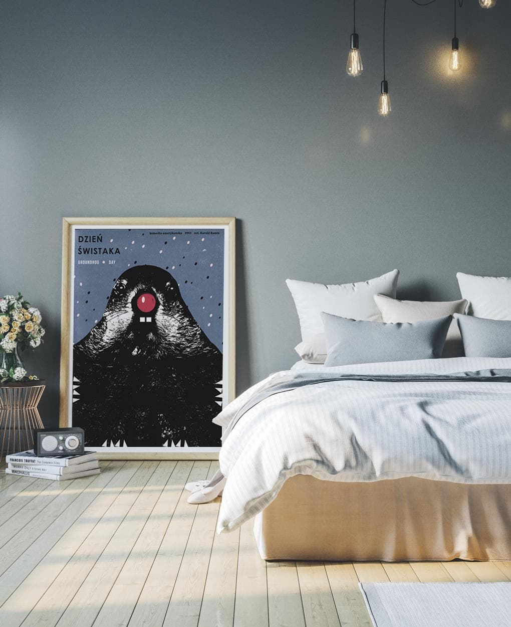 Plakat Dzień Świstaka, 48x68 cm, aut. J. Zasada, Jakub Zasada - 68073