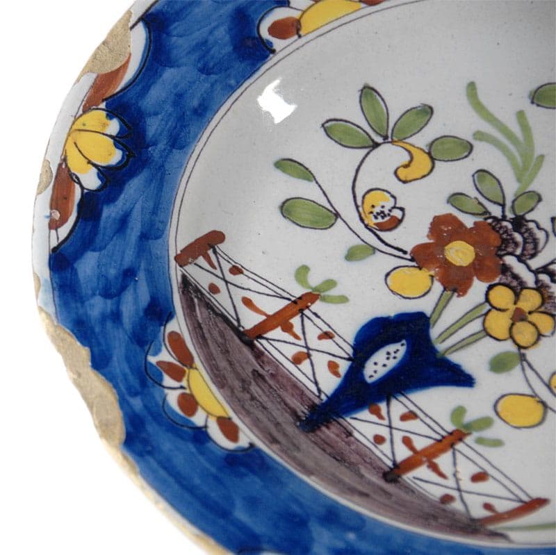 Blue Faience Plates, Delft, Netherlands, 18th Century - 5716