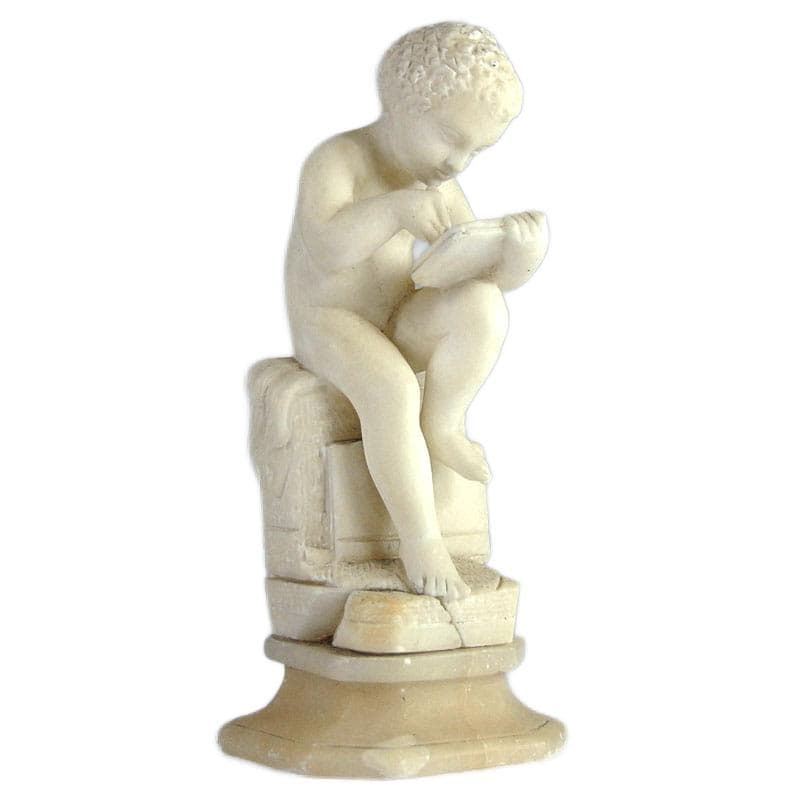 Alabaster Sculpture, Inspired by A. Canova, Italy, Turn of 19th/20th Century - 5776