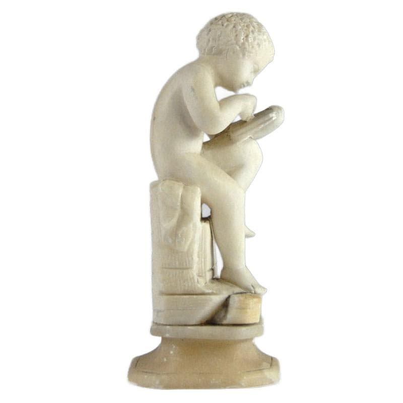Alabaster Sculpture, Inspired by A. Canova, Italy, Turn of 19th/20th Century - 5773