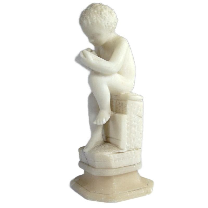 Alabaster Sculpture, Inspired by A. Canova, Italy, Turn of 19th/20th Century - 5778