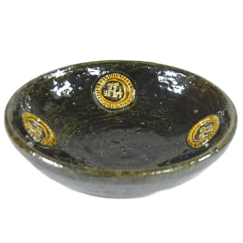 Green Ceramic Bowl, by A. Londi for Bitossi, Italy, 1960s - 5765