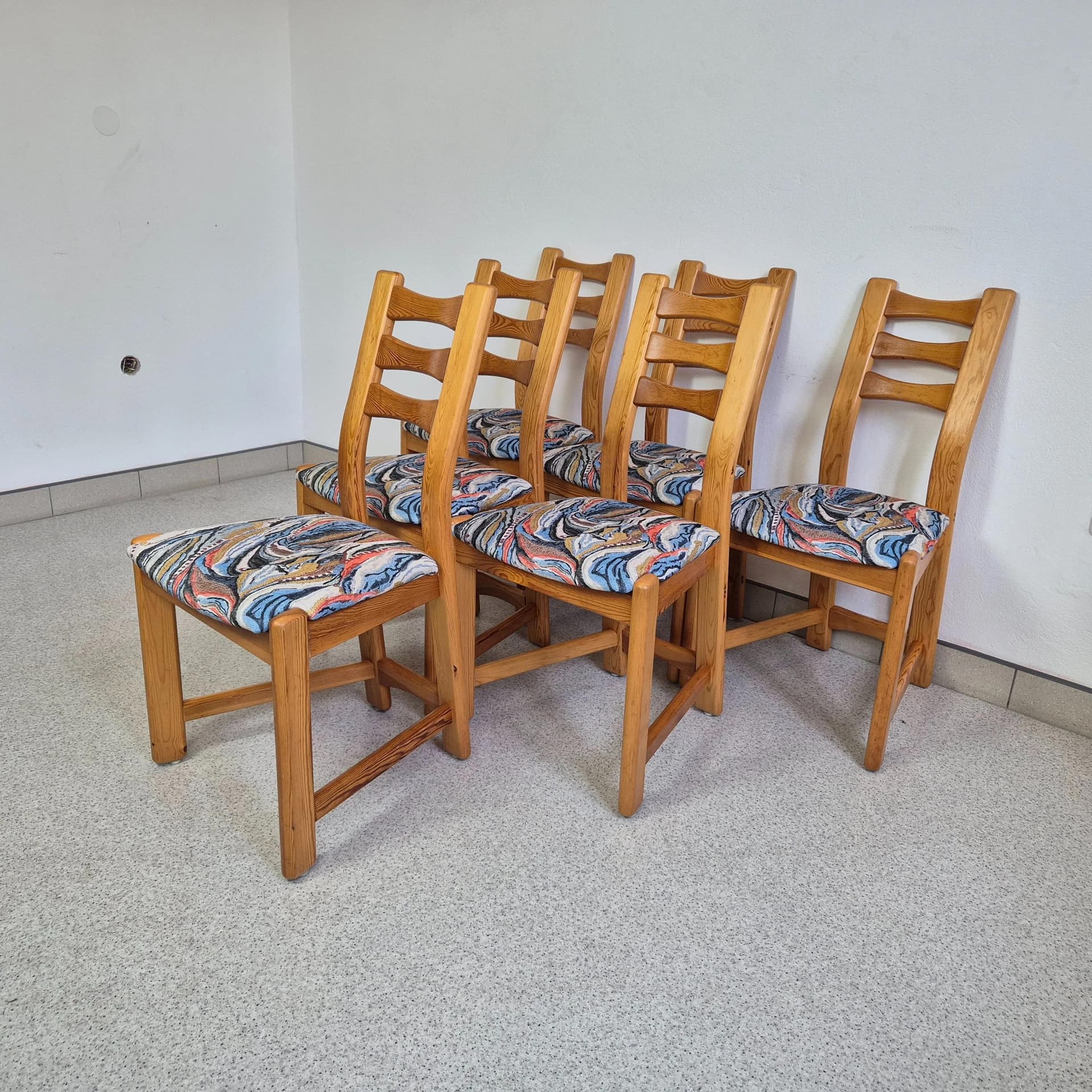 Krzesło, sosna, Findahls Møbelfabrik, Dania, lata 60. - 68572