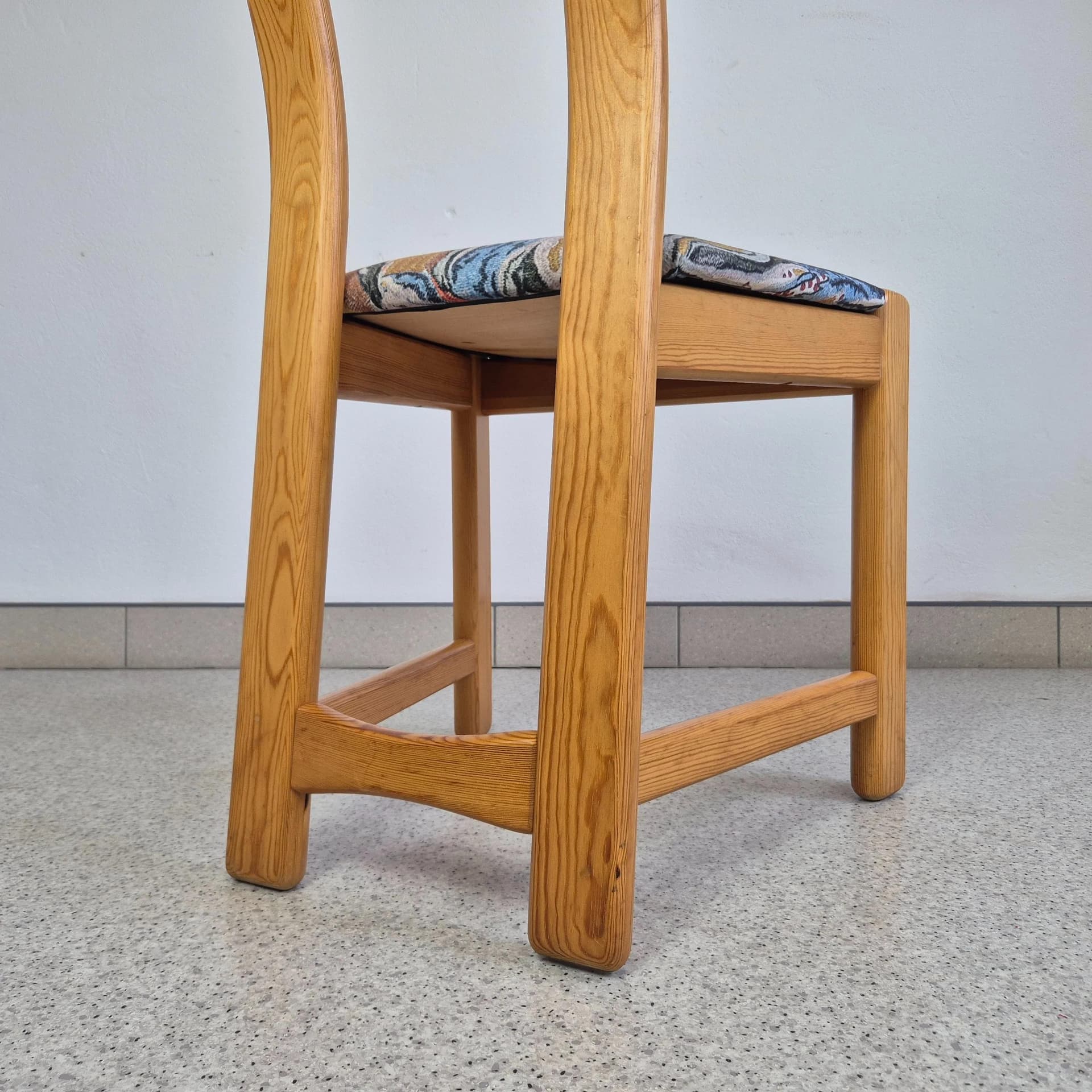 Krzesło, sosna, Findahls Møbelfabrik, Dania, lata 60. - 68578