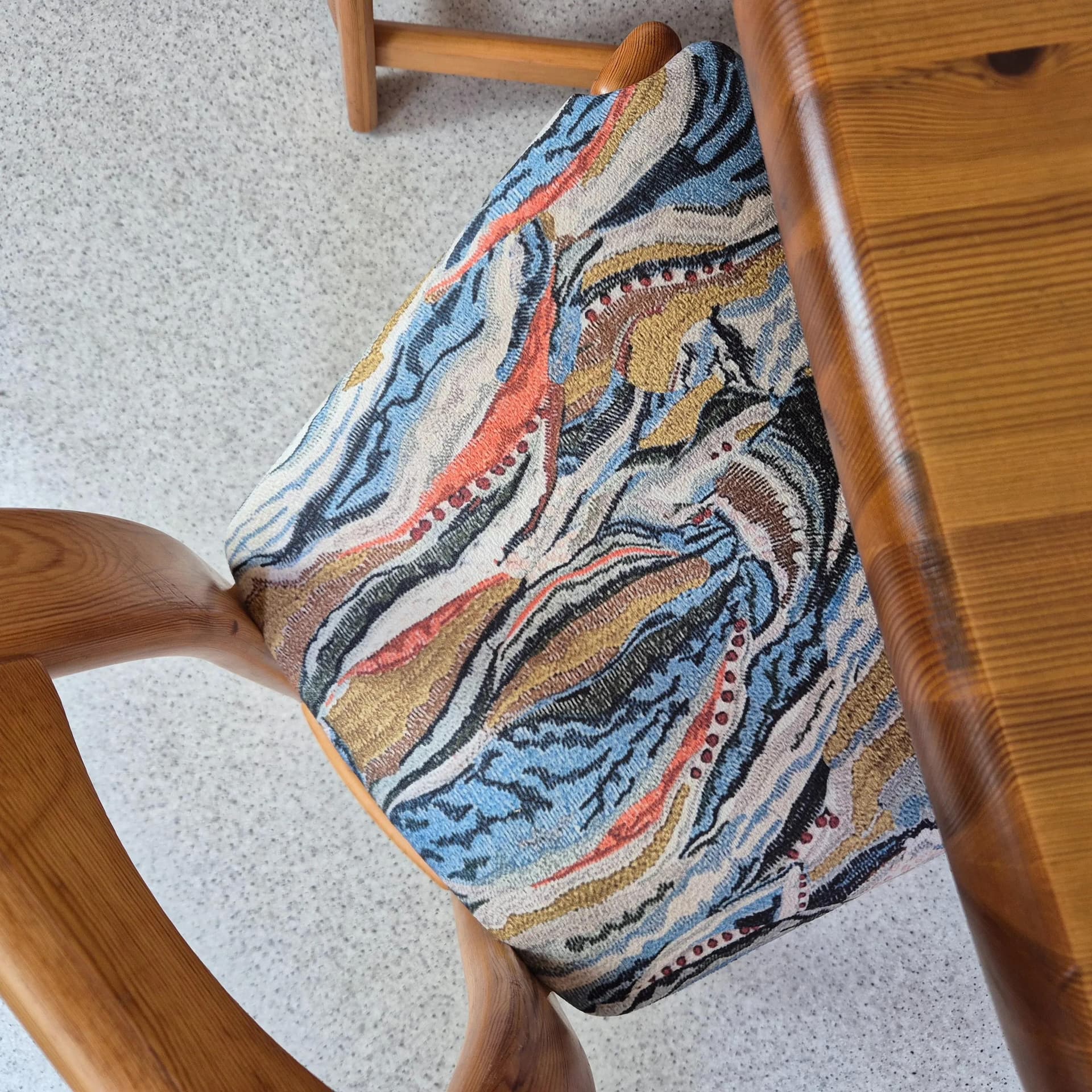 Krzesło, sosna, Findahls Møbelfabrik, Dania, lata 60. - 68577