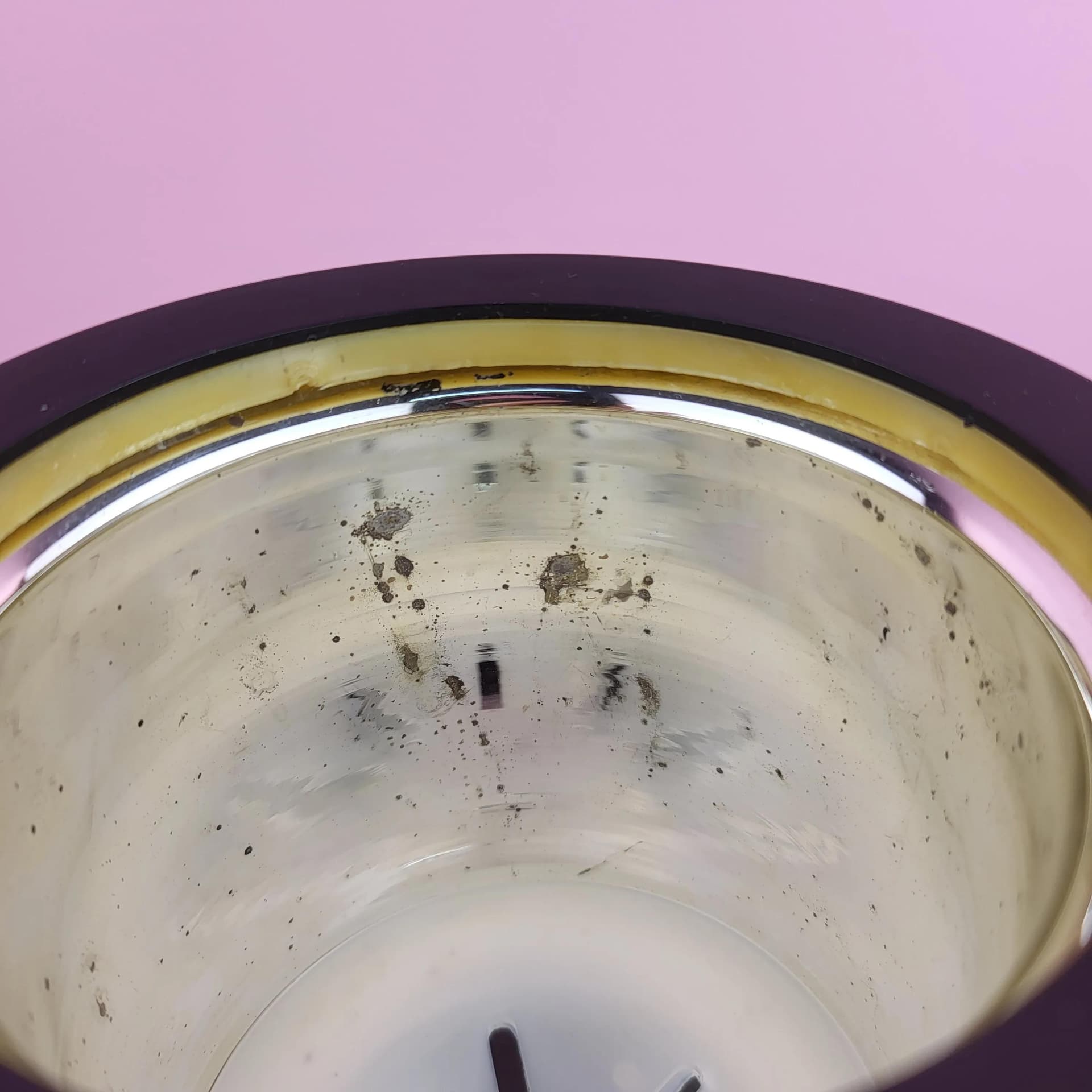 Pojemnik na lód ze szczypcami, chrom srebrny, Freezinhot, Niemcy, lata 70. - 69460