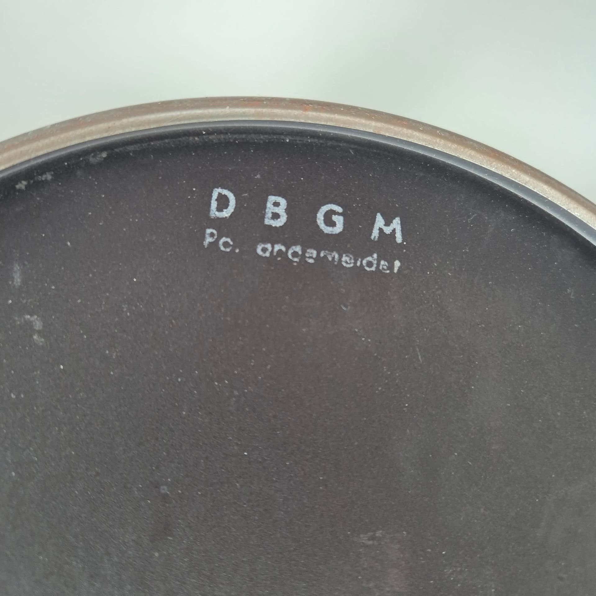 Lampa biurkowa, teak niebieski, Domus, Niemcy, lata 70. - 69234