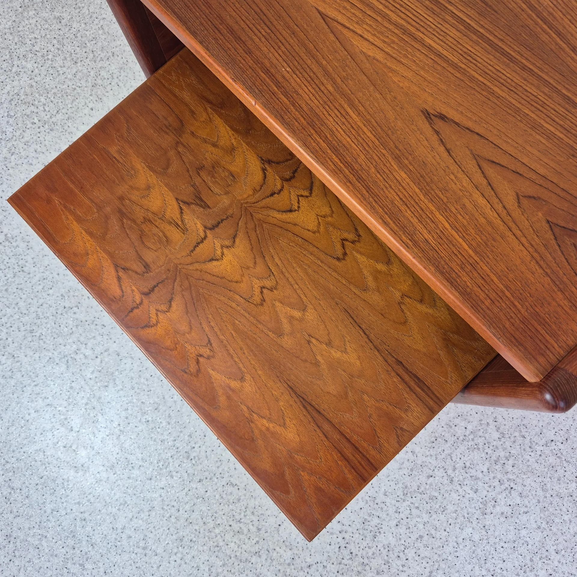 Audio Cabinet, brown teak, Vildbjerg Møbelfabrik, Denmark, 1960s. - 69083