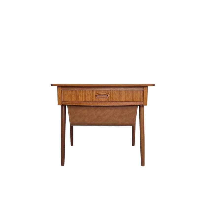 Teak Sewing Table, brown, teak, Norway, 1960s.