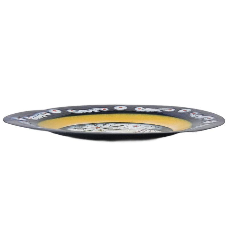 Niebieska patera miedziana emaliowana, Atelier Cellini, Włochy, lata 60. - 5829