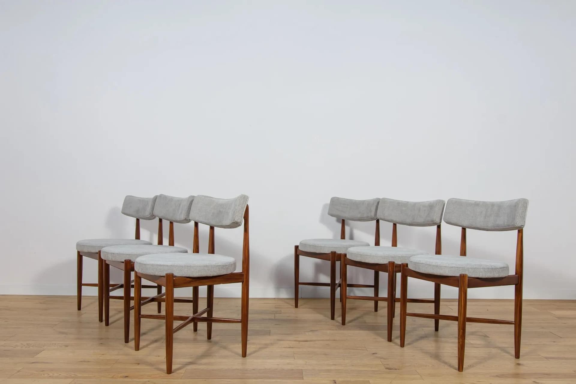 Teak Set of Six Chairs, by I. Kofod-Larsen for G-Plan, United Kingdom, 1960s - 72203