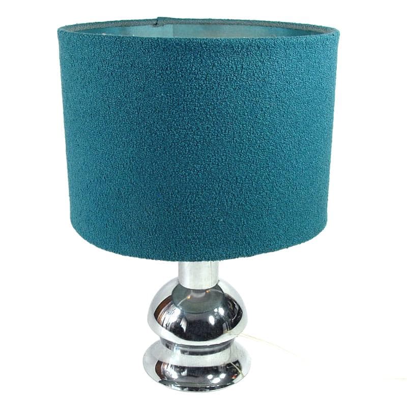 Chromowana lampa stołowa Space Age, Francja, lata 70. - 5819