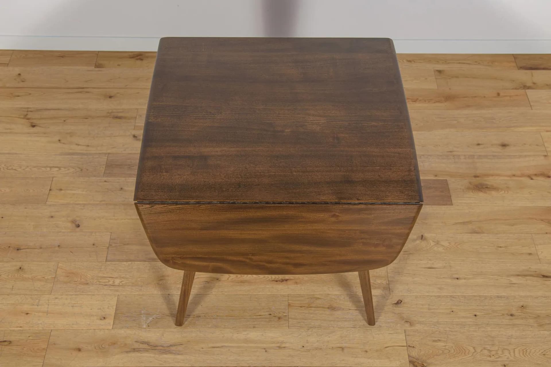 Drop-leaf dining table, brown, beech, by L. Ercolani, United Kingdom, 1960s. - 72059