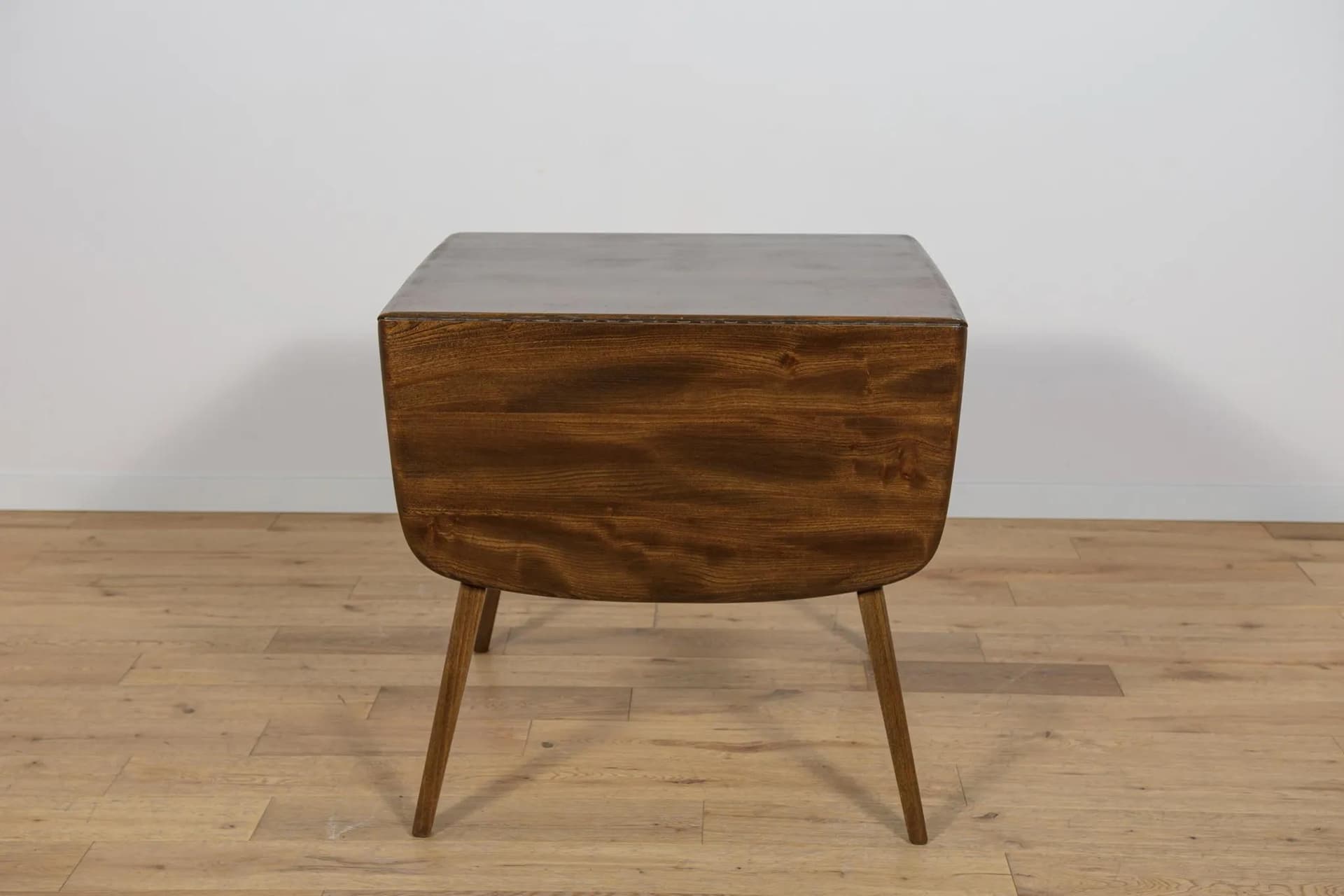 Drop-leaf dining table, brown, beech, by L. Ercolani, United Kingdom, 1960s. - 72060