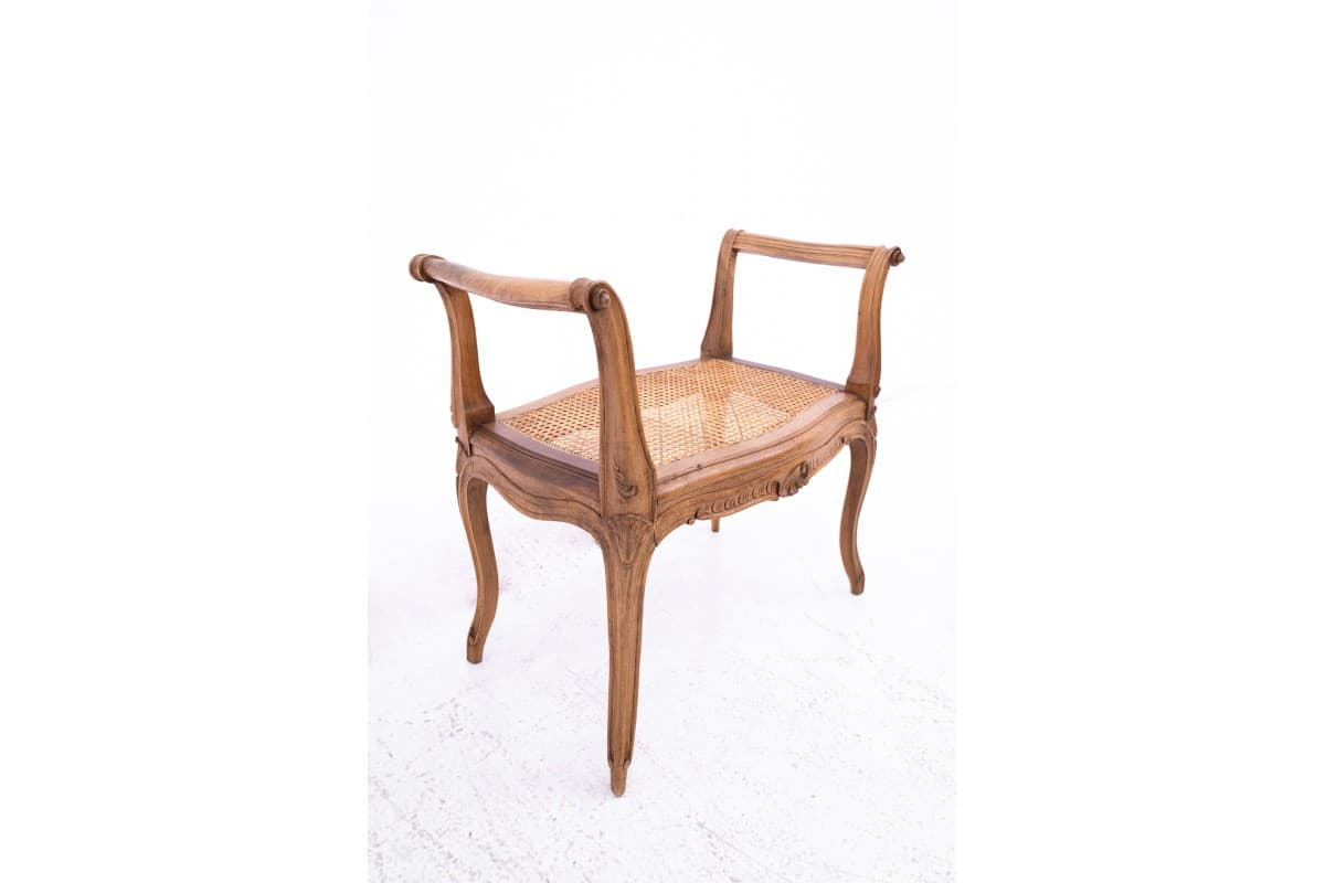 Walnut Bench, Art Deco Style, France, 1930s - 191931