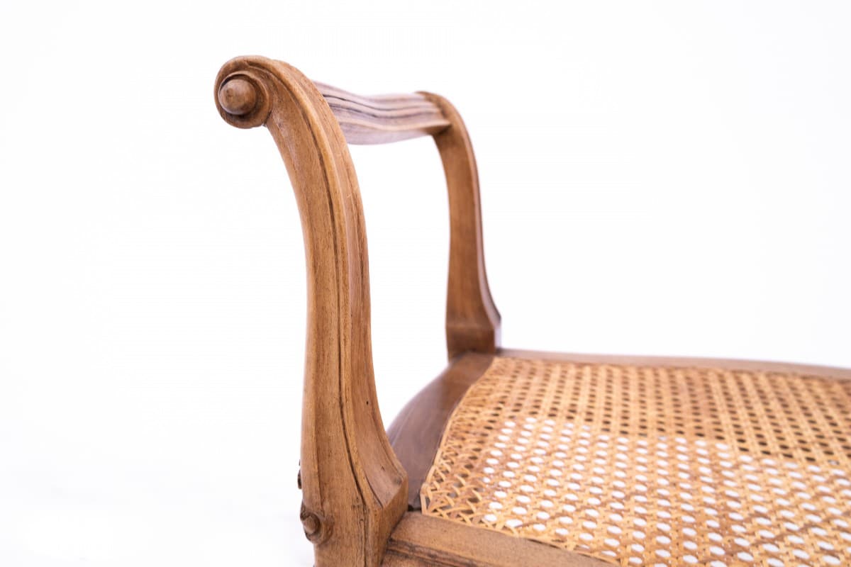 Walnut Bench, Art Deco Style, France, 1930s - 191926