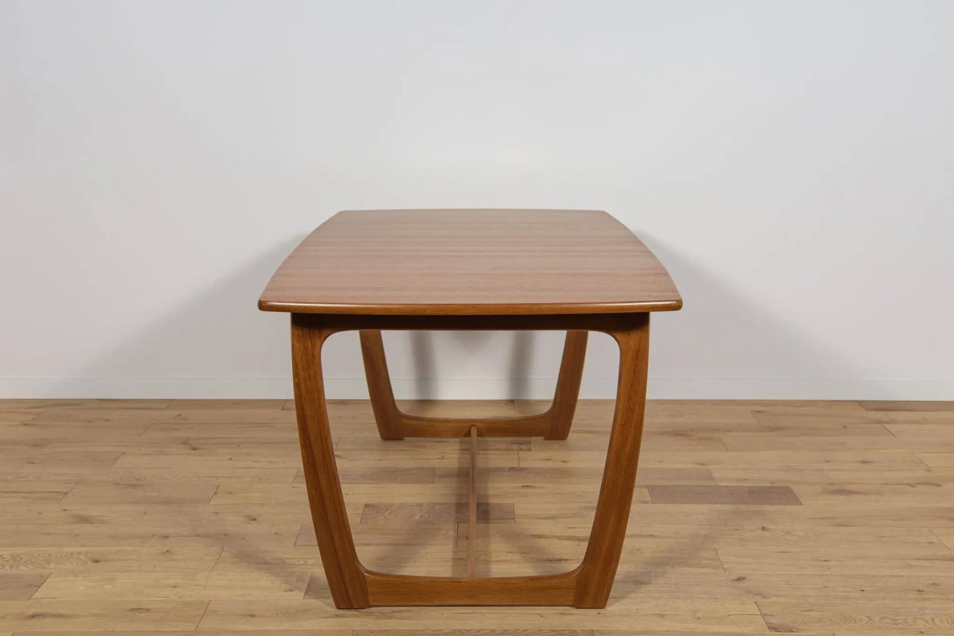 Extendable dining table, brown teak, G-Plan, United Kingdom, 1960s. - 71896