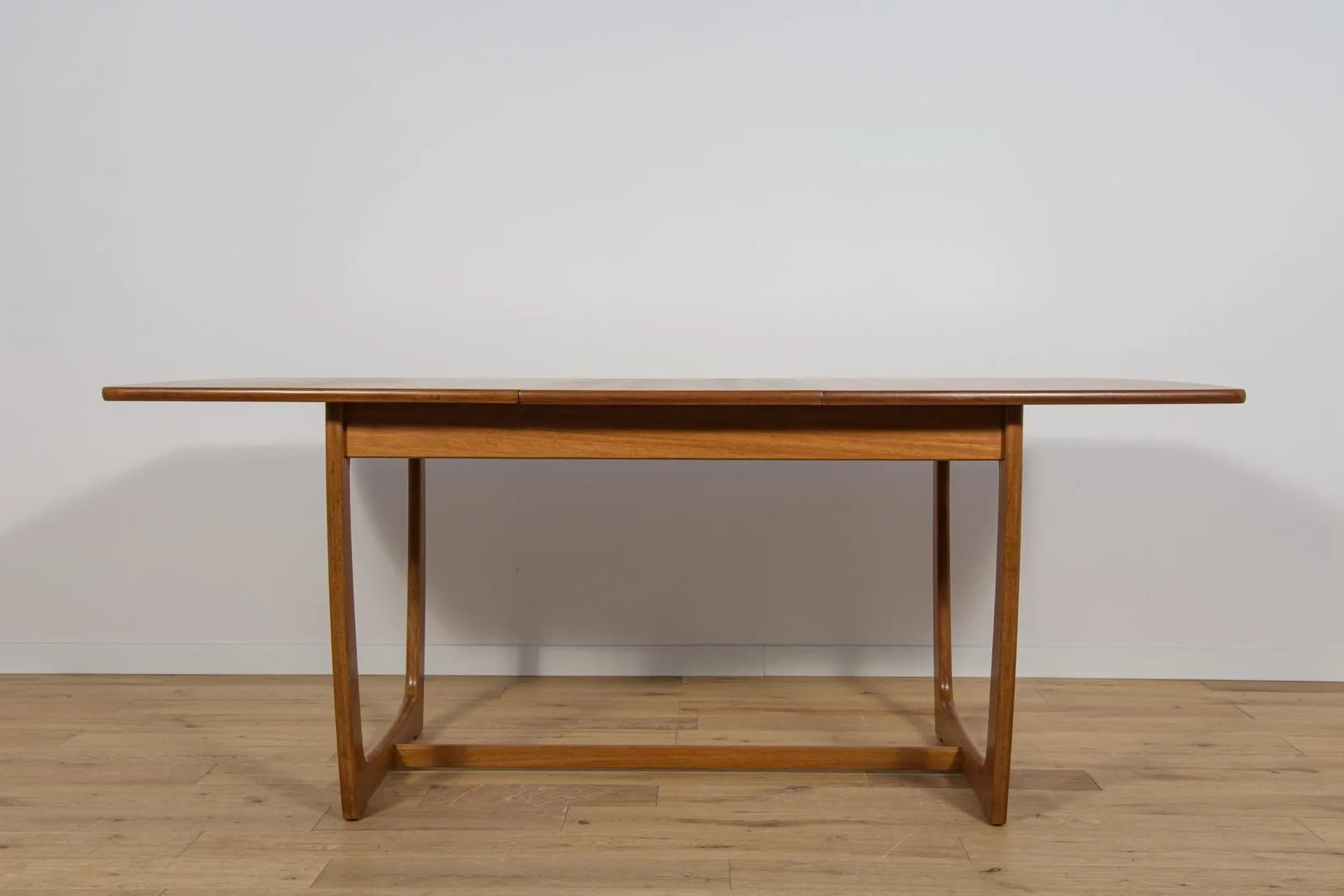 Extendable dining table, brown teak, G-Plan, United Kingdom, 1960s. - 71897