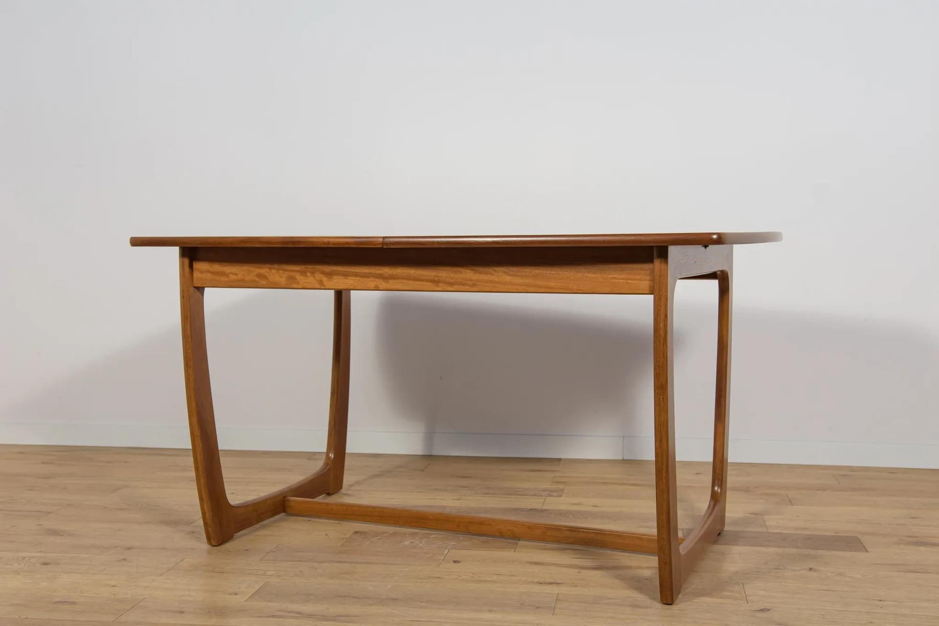 Extendable dining table, brown teak, G-Plan, United Kingdom, 1960s. - 71894