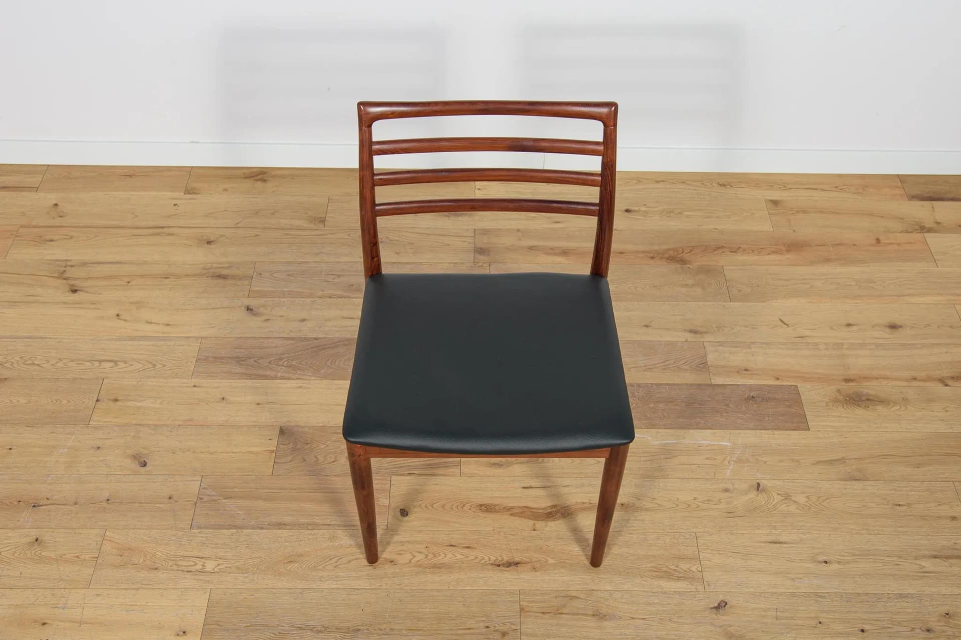 Set of six chairs, brown rosewood, by E. Torvits, Denmark, 1960s. - 71827