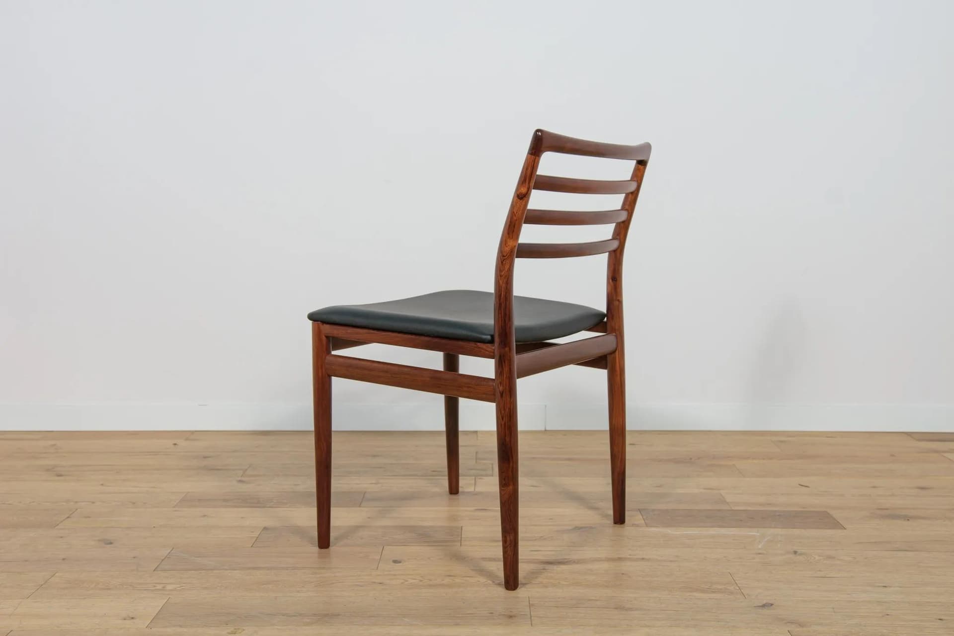 Set of six chairs, brown rosewood, by E. Torvits, Denmark, 1960s. - 71826