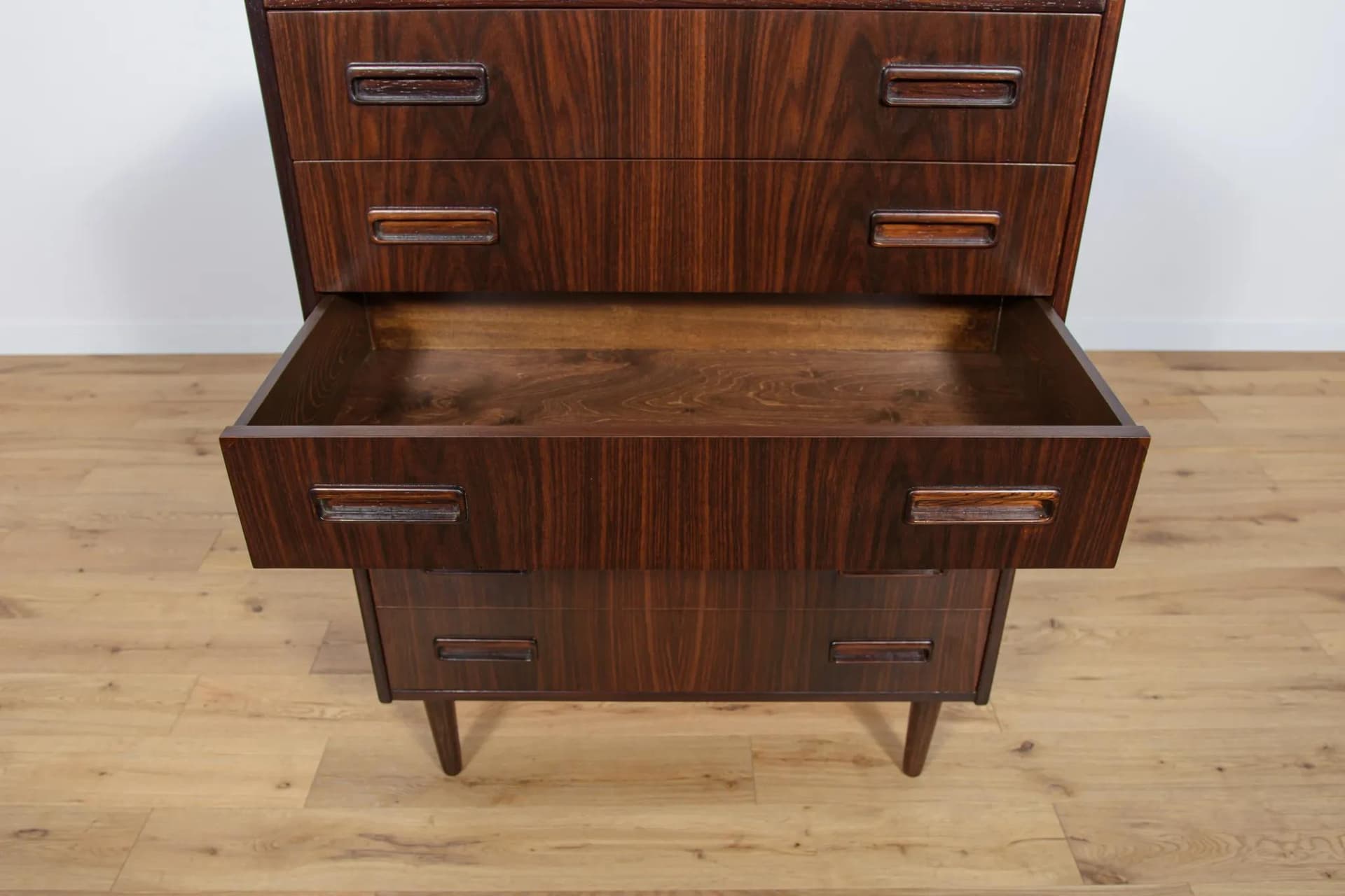 Komoda, palisander brązowy, proj. E. Jensen, Westergaard Mobelfabrik, Dania, lata 60. - 71770