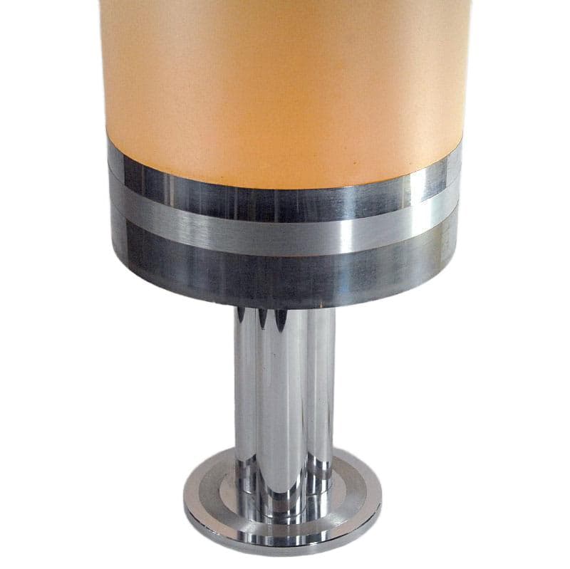 Chromowana lampa stołowa, Włochy, lata 70. - 5865