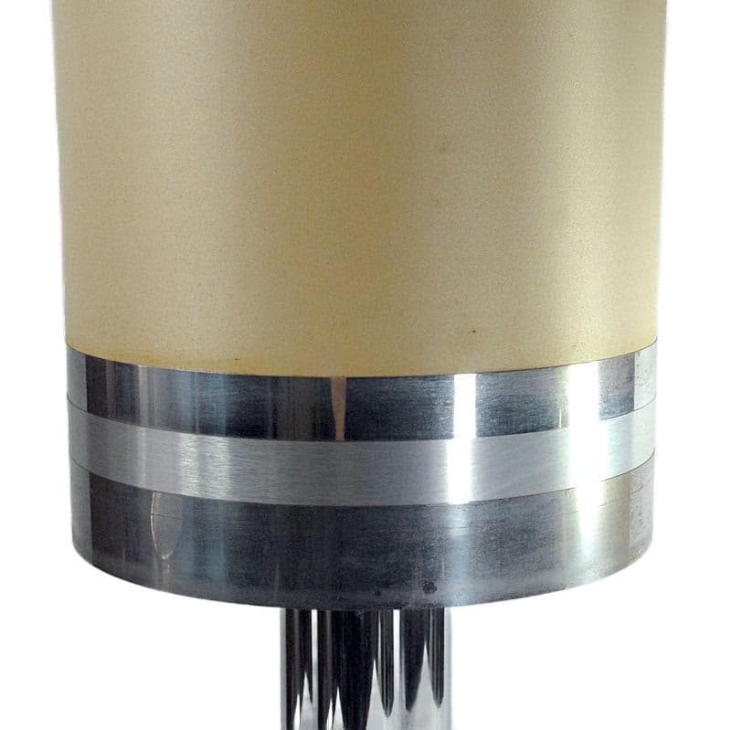 Chromowana lampa stołowa, Włochy, lata 70. - 5864