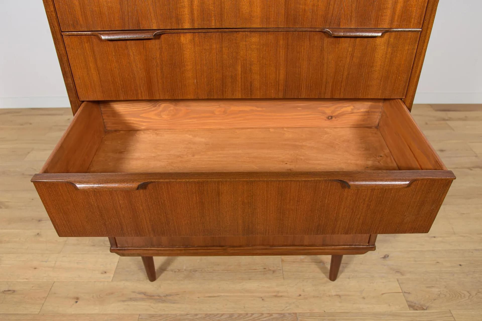 Komoda, teak brązowy, Dania, lata 60. - 71531