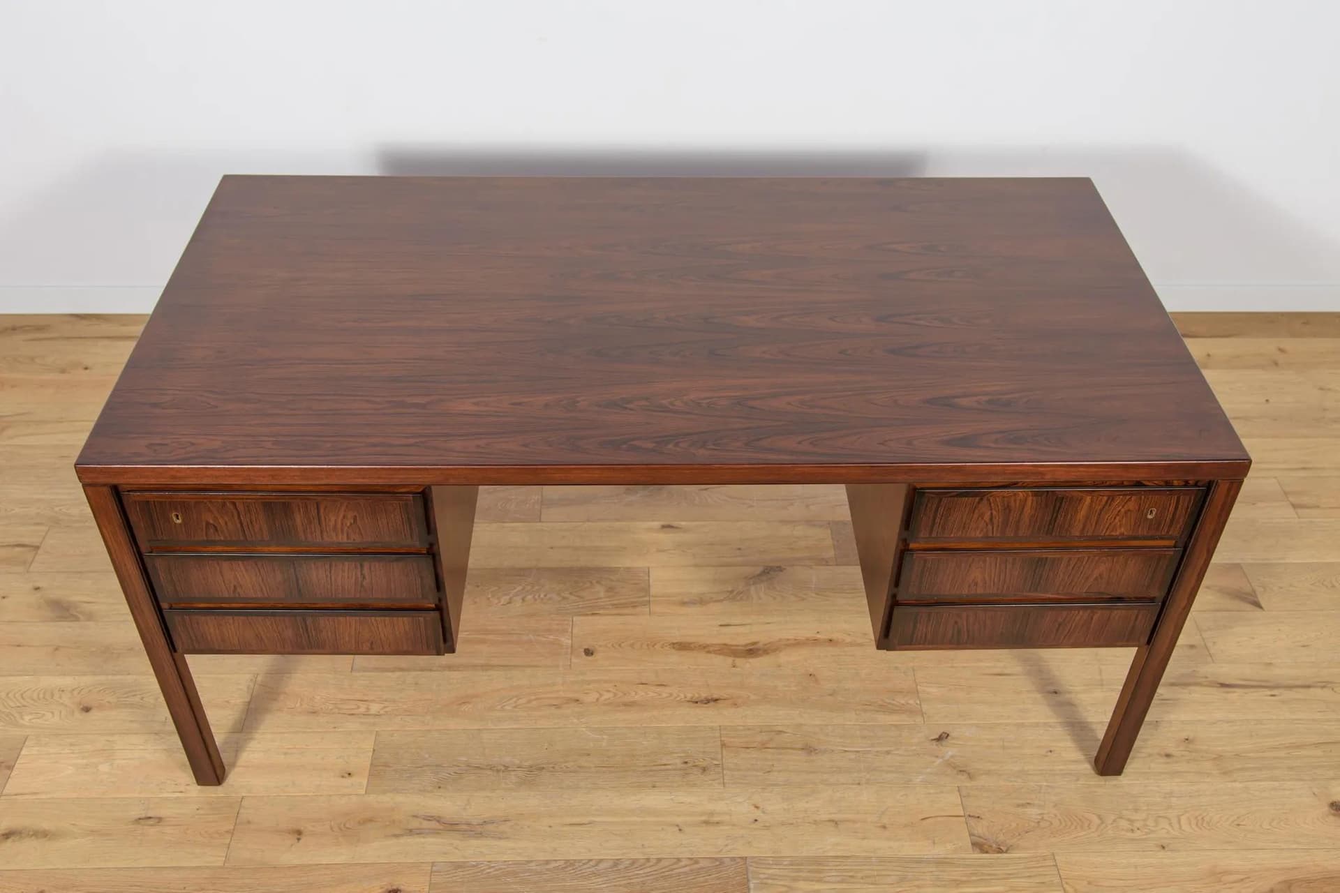 Freestanding desk model 77, rosewood dark brown, Denmark, 1960s. - 71499