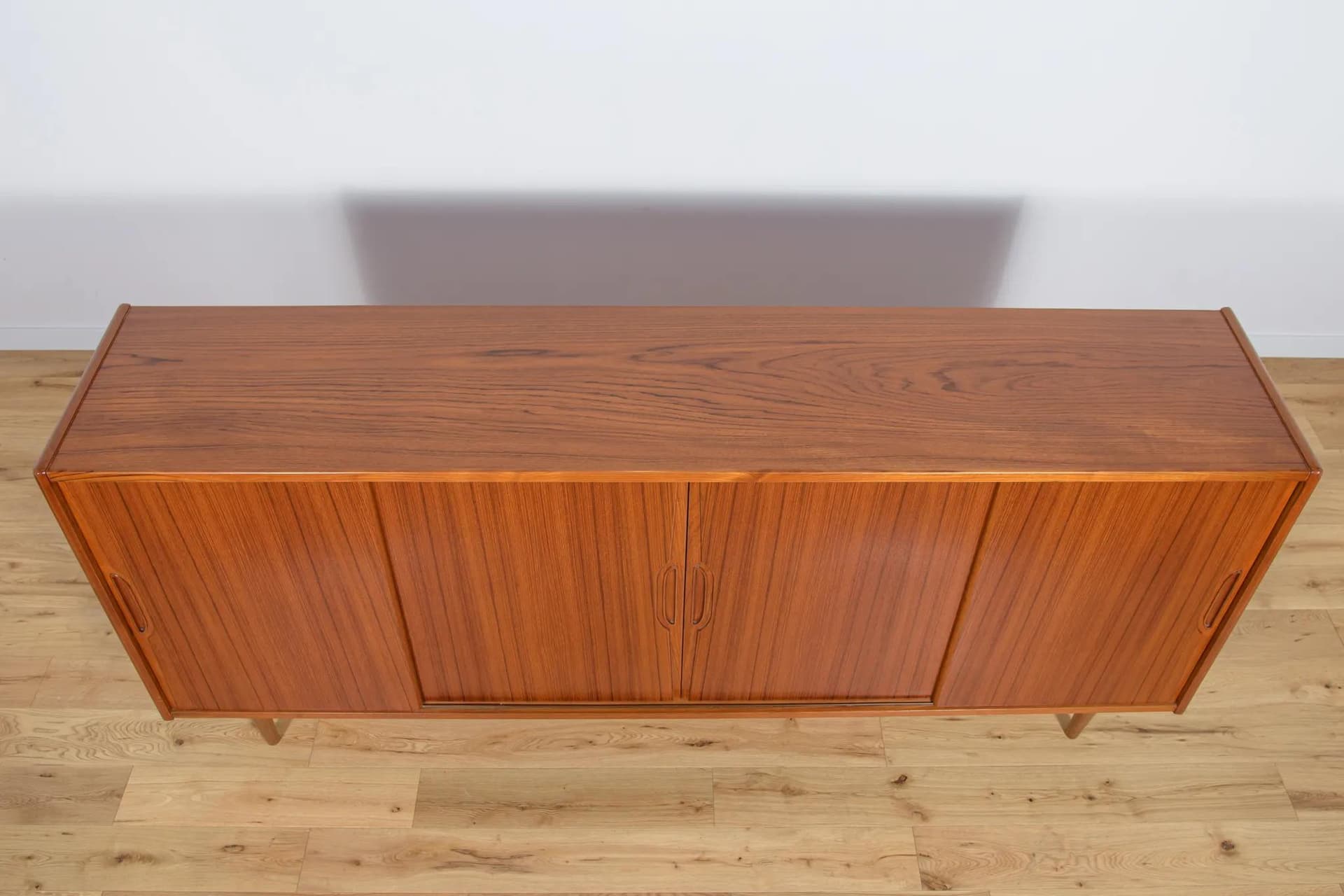 Sideboard, brown teak, by B. Seindal, Westergaard Møbelfabrik, Denmark, 1960s. - 71461