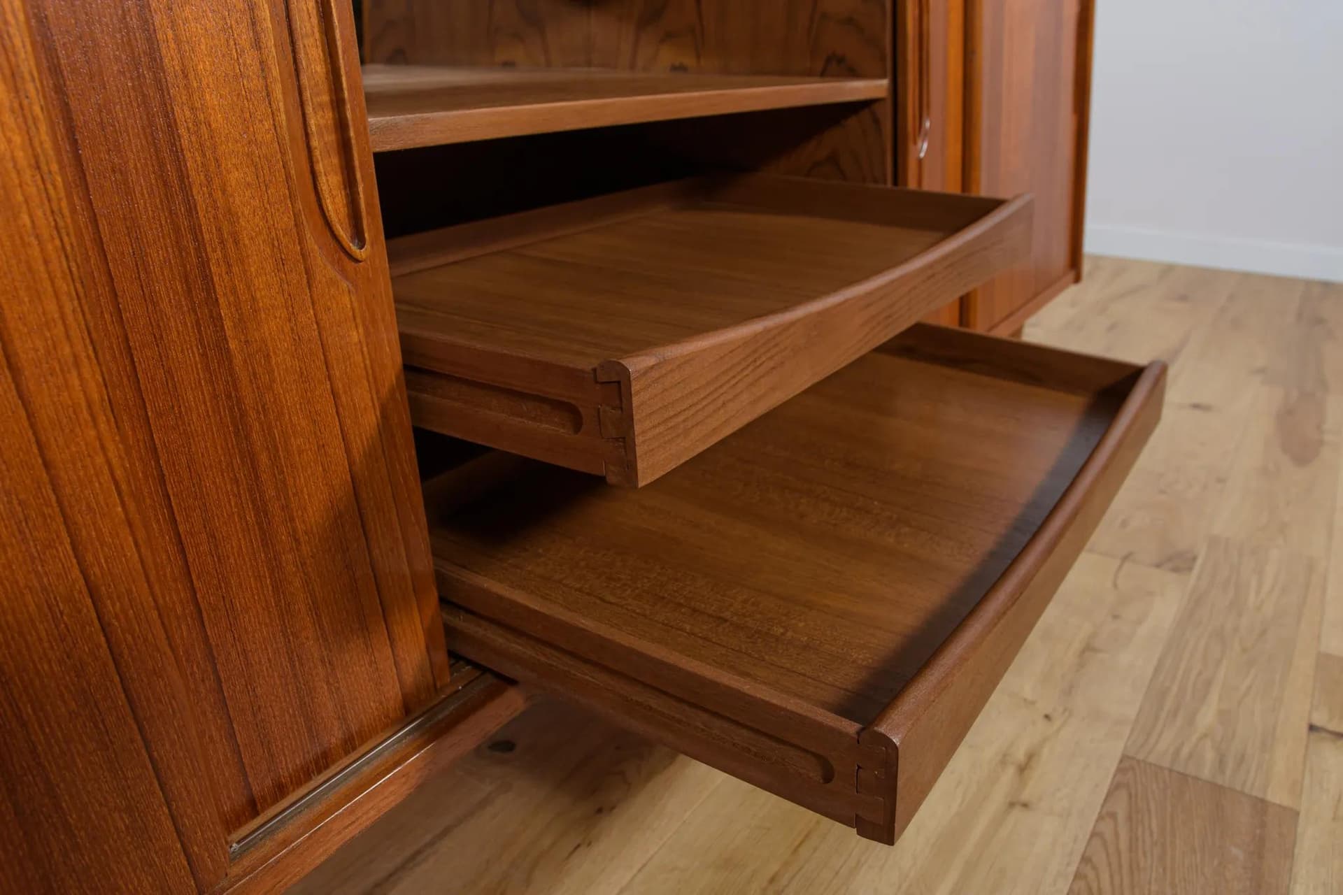 Sideboard, brown teak, by B. Seindal, Westergaard Møbelfabrik, Denmark, 1960s. - 71463