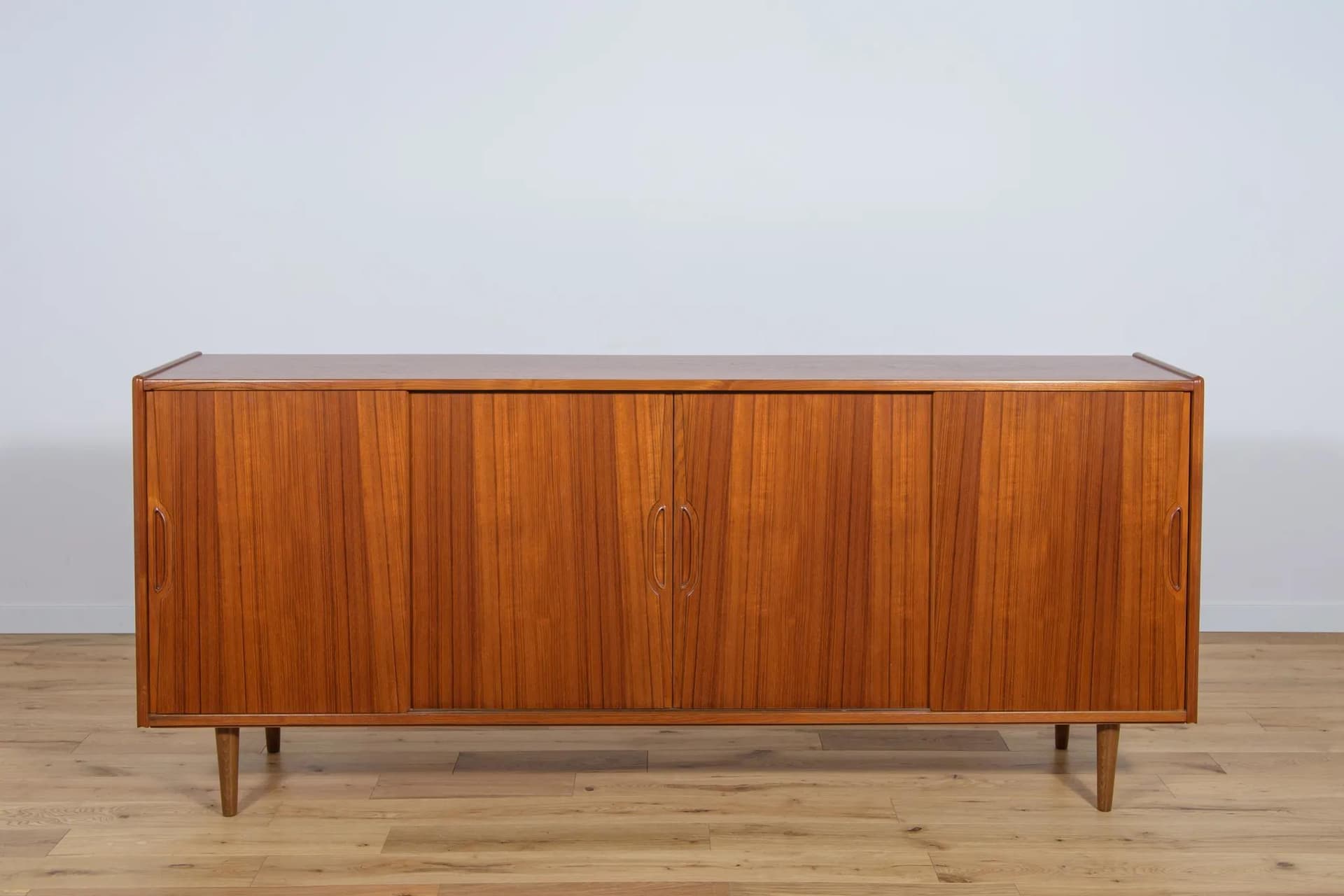 Sideboard, brown teak, by B. Seindal, Westergaard Møbelfabrik, Denmark, 1960s. - 71459