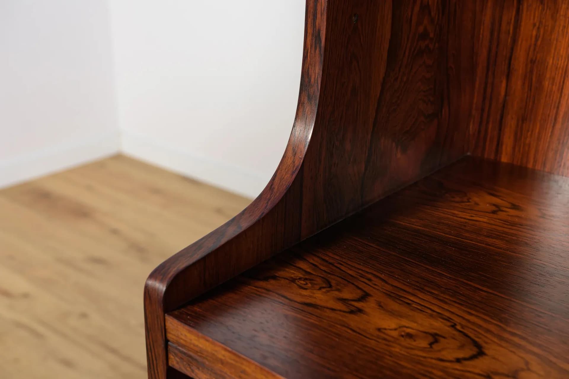 Regał, palisander brązowy, proj. J. Sorth, Dania, lata 60. - 71429