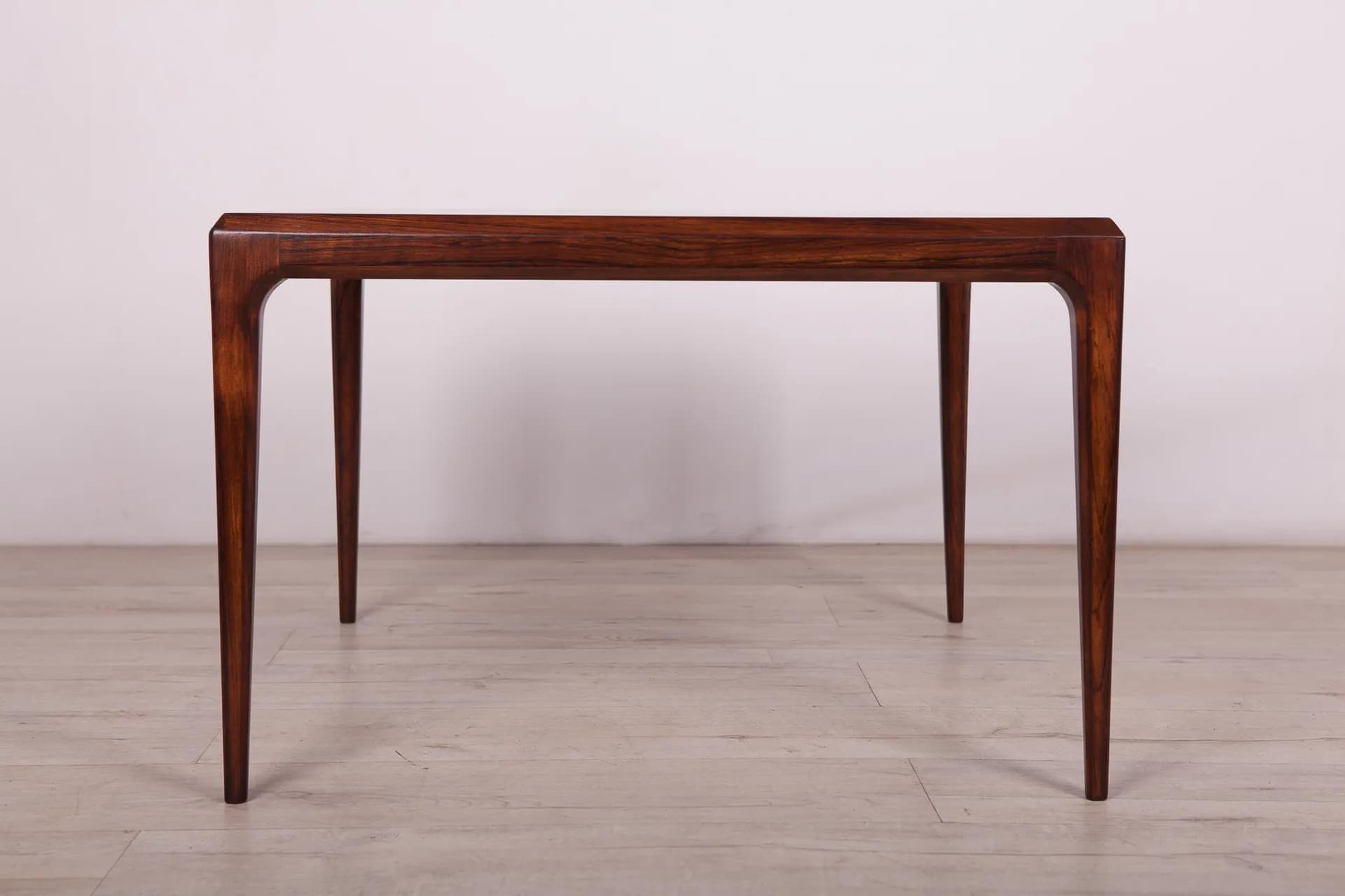 Coffee table, brown rosewood, by J. Andersen, CFC Silkeborg, Denmark, 1960s. - 71414