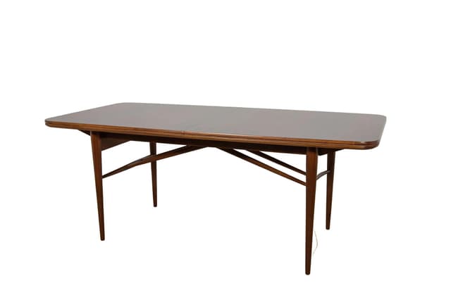 Extendable Table, brown rosewood, by R. Heritage, United Kingdom, 1960s - DIMENSION