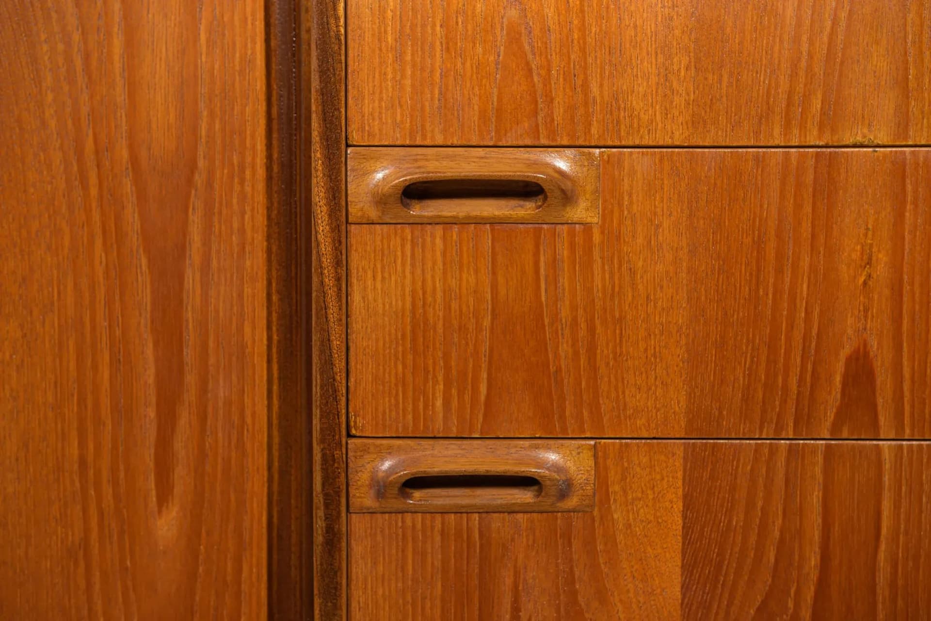 Sideboard, brown teak, McIntosh, United Kingdom, 1960s - 71260