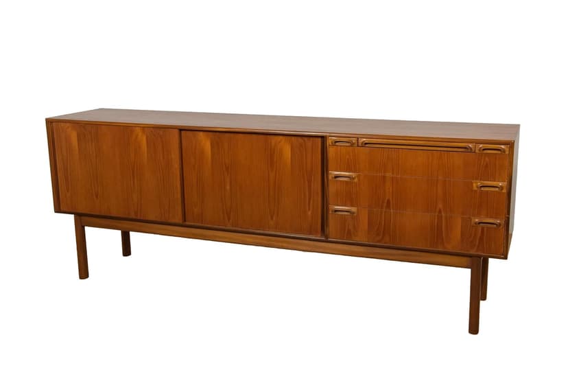 Komoda, teak brązowy, McIntosh, Wielka Brytania, lata 60.