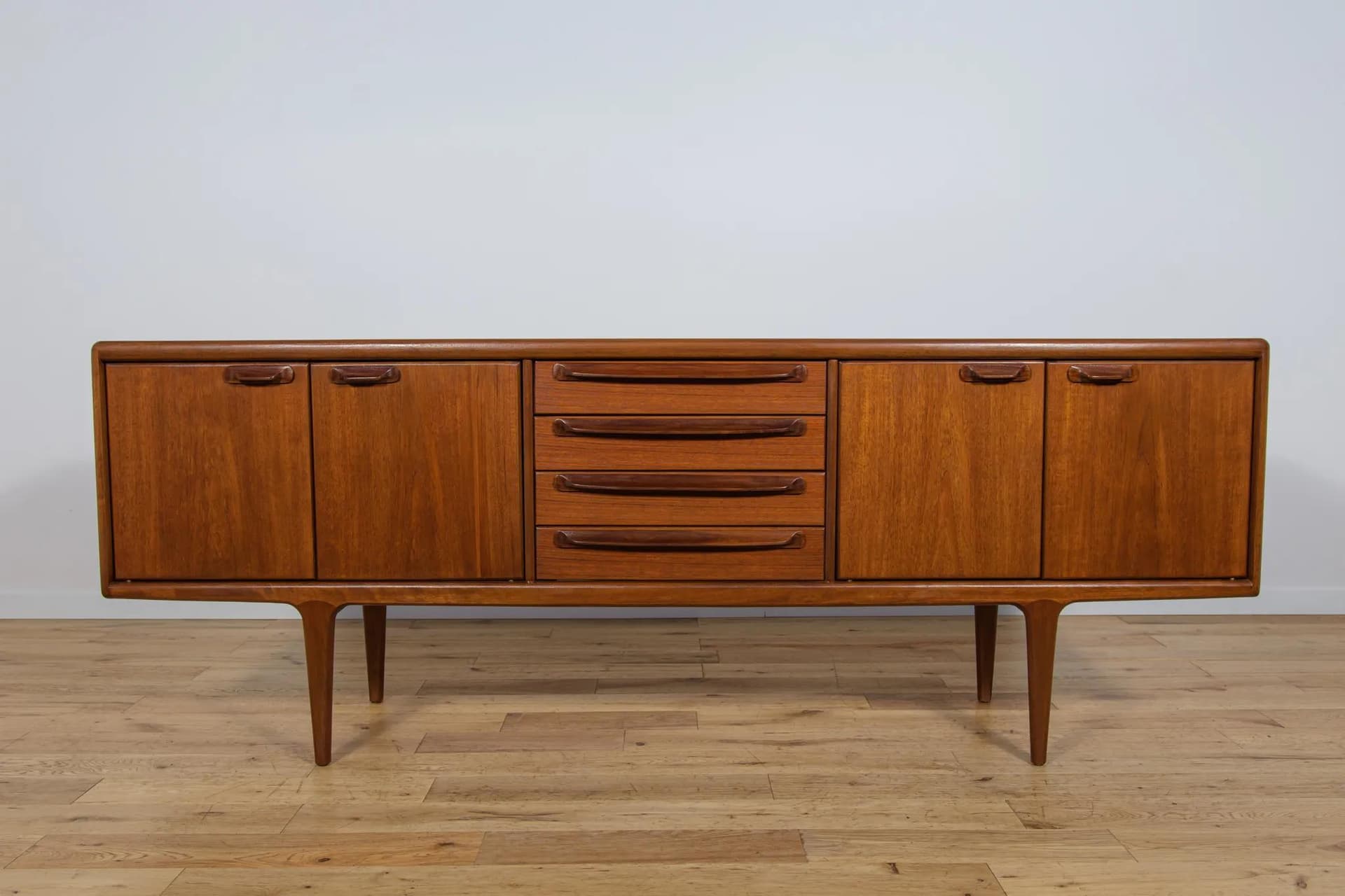 Sideboard Sequence, brown teak, by J. Herbert, A.Younger Ltd., United Kingdom, 1960s. - 71229