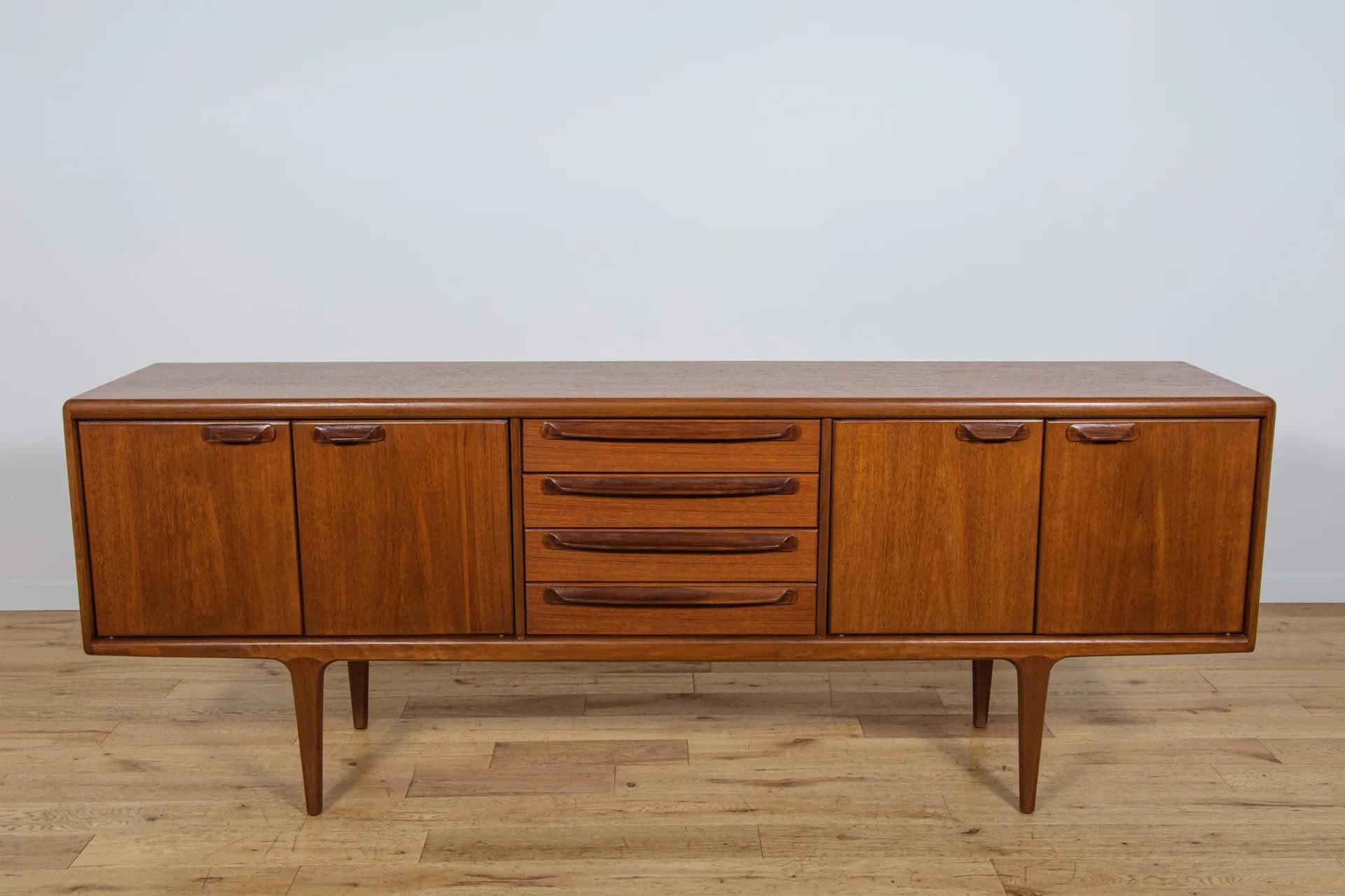 Sideboard Sequence, brown teak, by J. Herbert, A.Younger Ltd., United Kingdom, 1960s. - 71227