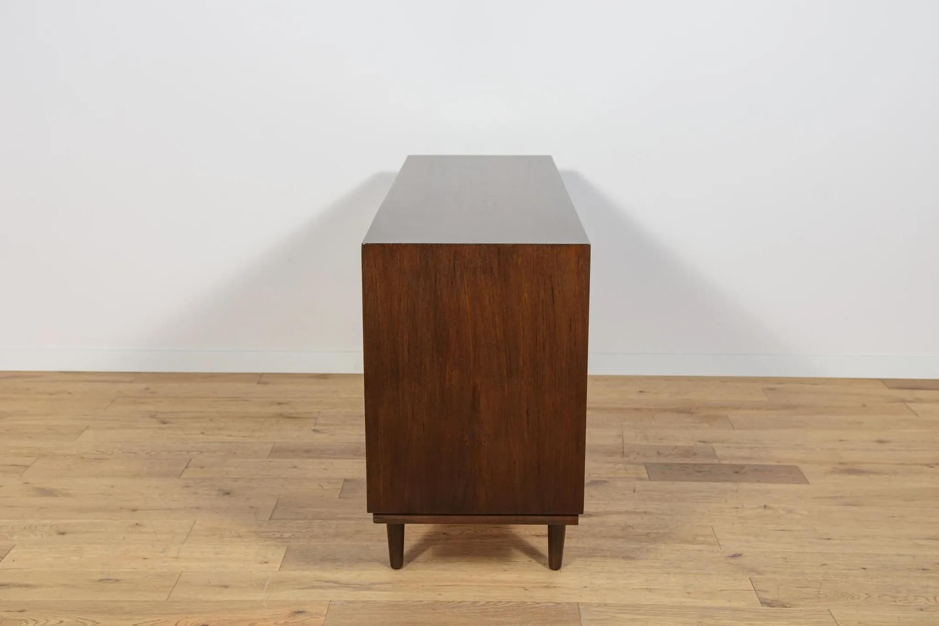 Sideboard, brown teak, by P. Hundevad, Denmark, 1970s. - 71198