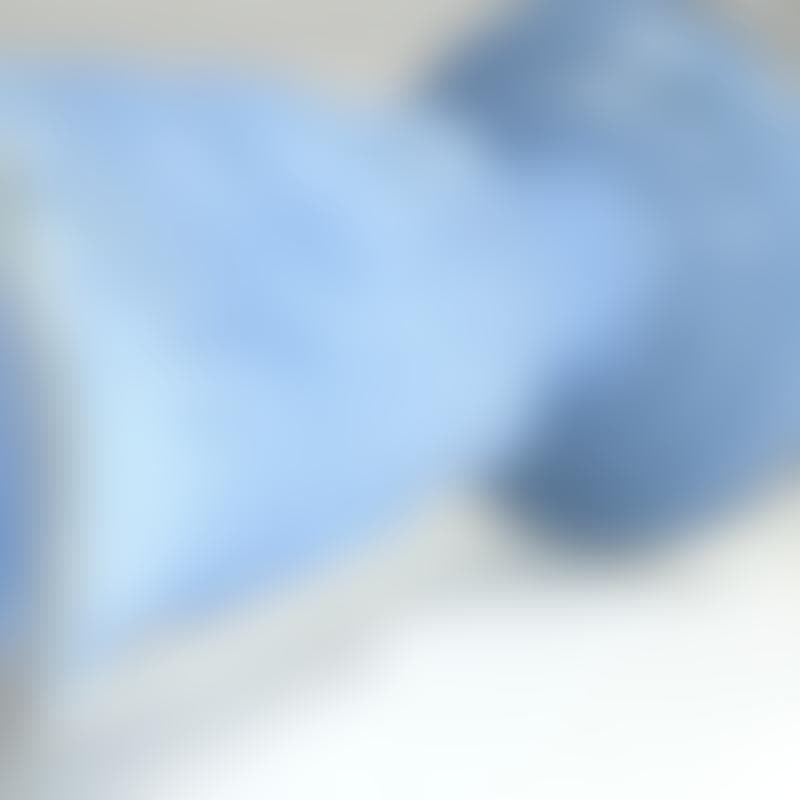 Błękitny wazon ze szkła opalinowego, Baccarat, Francja, poł. XIX w. - 5976