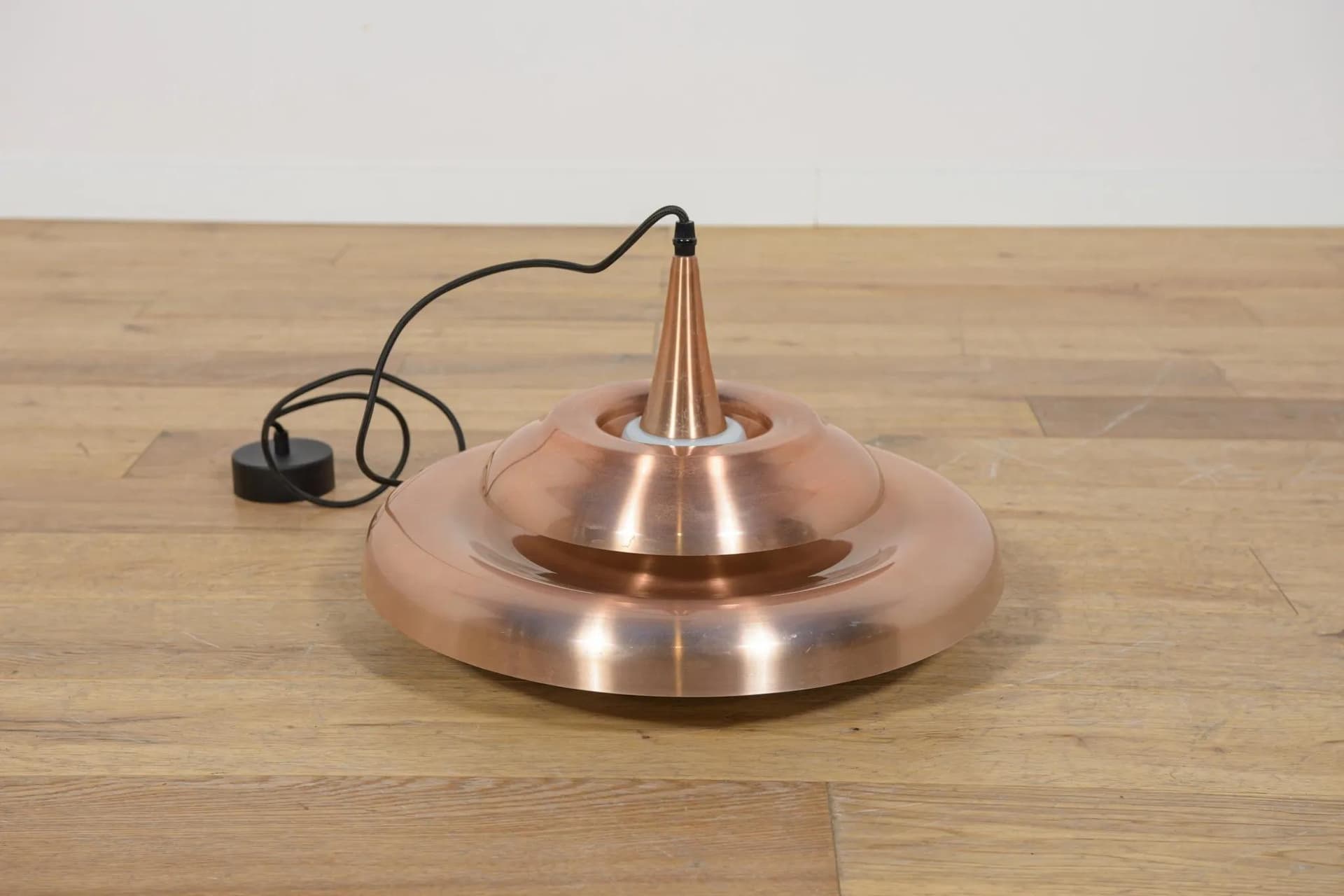 Lampa wisząca, miedź, Dania, lata 60. - 70936