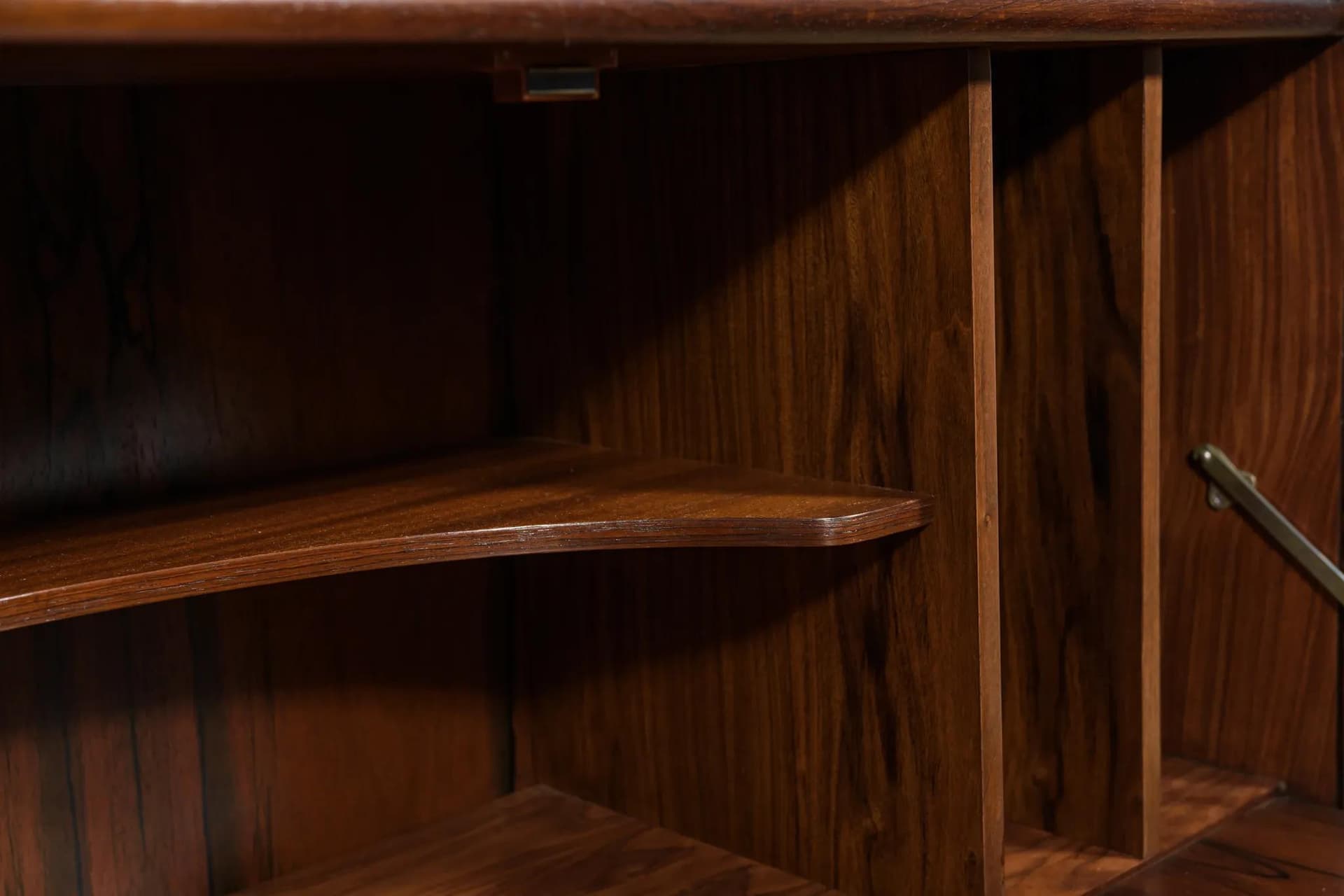 Regał, palisander brązowy, Dania, lata 70. - 70880