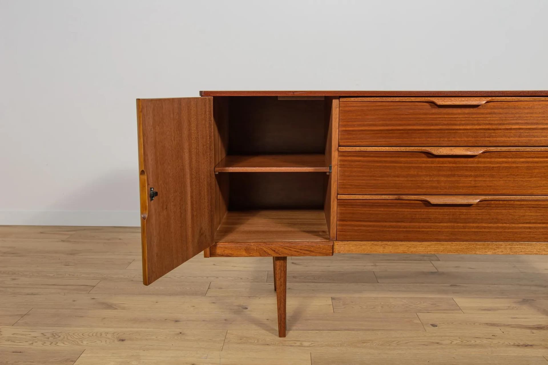 Sideboard, brown teak, Austinsuite, United Kingdom, 1960s - 70869