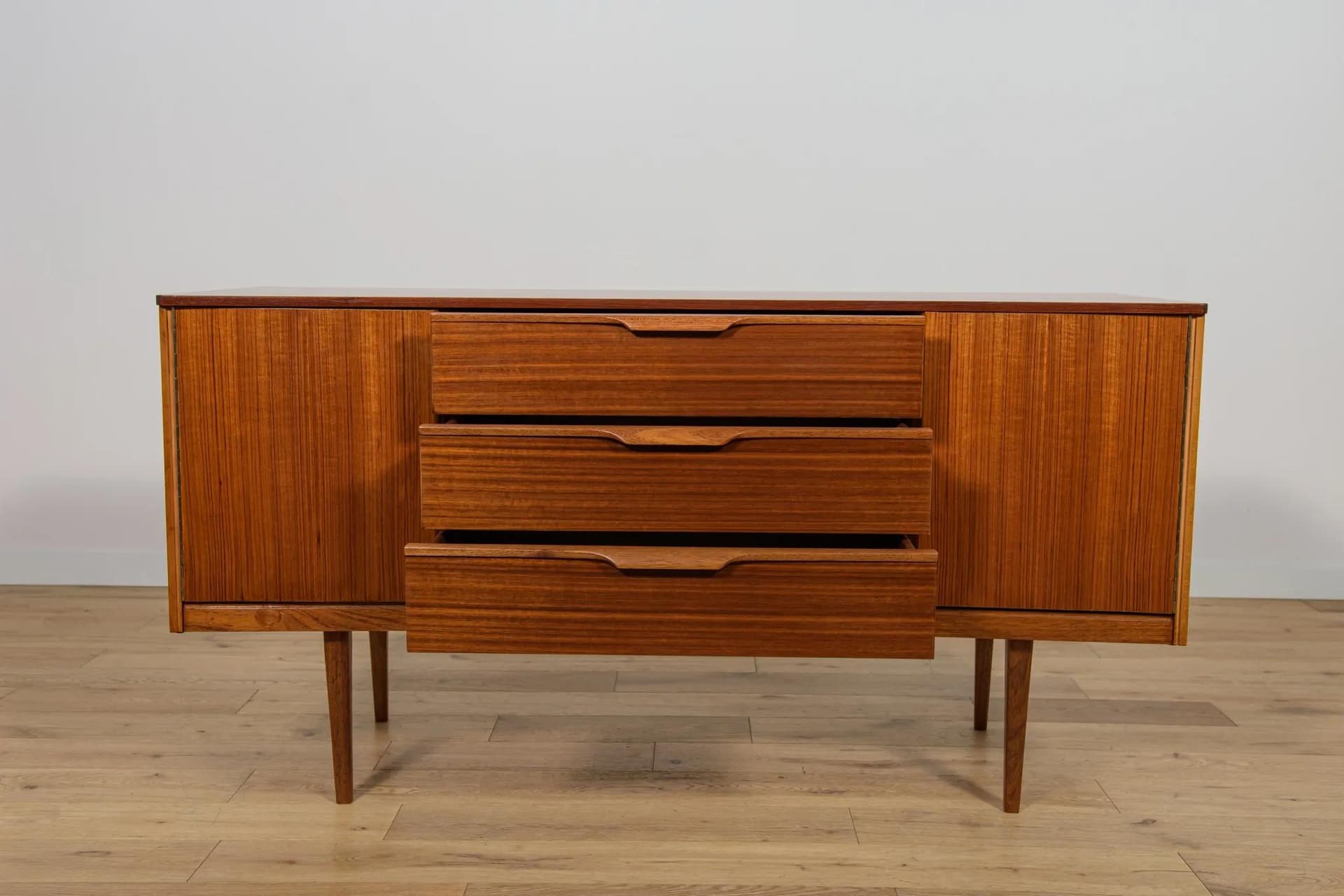 Sideboard, brown teak, Austinsuite, United Kingdom, 1960s - 70874