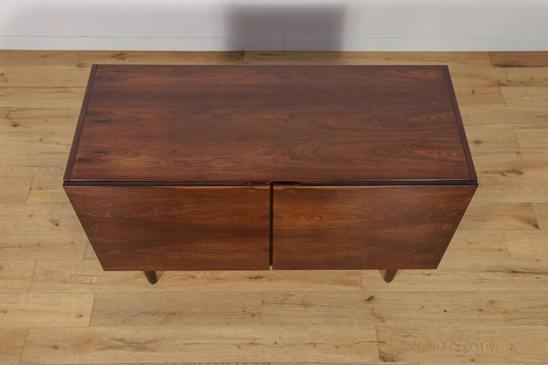 Sideboard, brown rosewood, by I. Kofod-Larsen, Faarup Møbelfabrik, Denmark, 1960s. - 70743